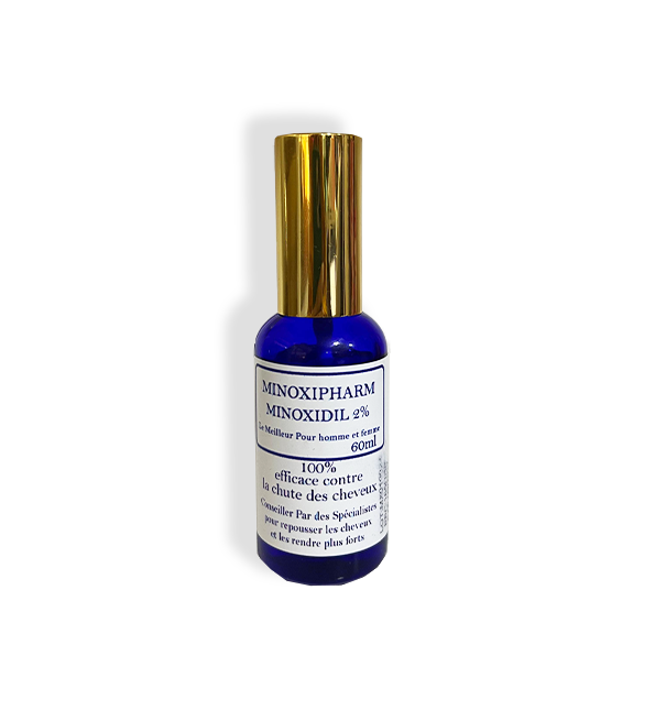 Minoxidil 2% Spray 60ml – Traitement Anti-Chute & Stimulant de Pousse Capillaire pour Femmes
