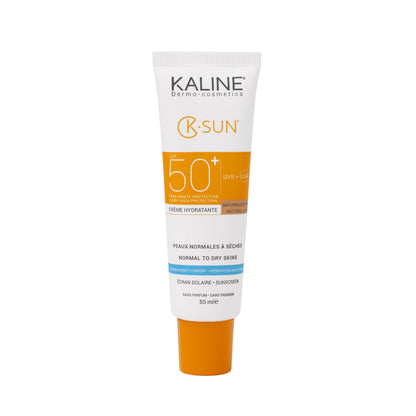 KALINE K-SUN Peaux Normales à Sèches Naturelle Claire SPF 50 = K-Aqua Cold Cream Offert