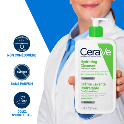 Cerave crème lavante hydratante – 236 ml