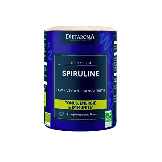DIETAROMA Spiruline Bio – 300 Comprimés