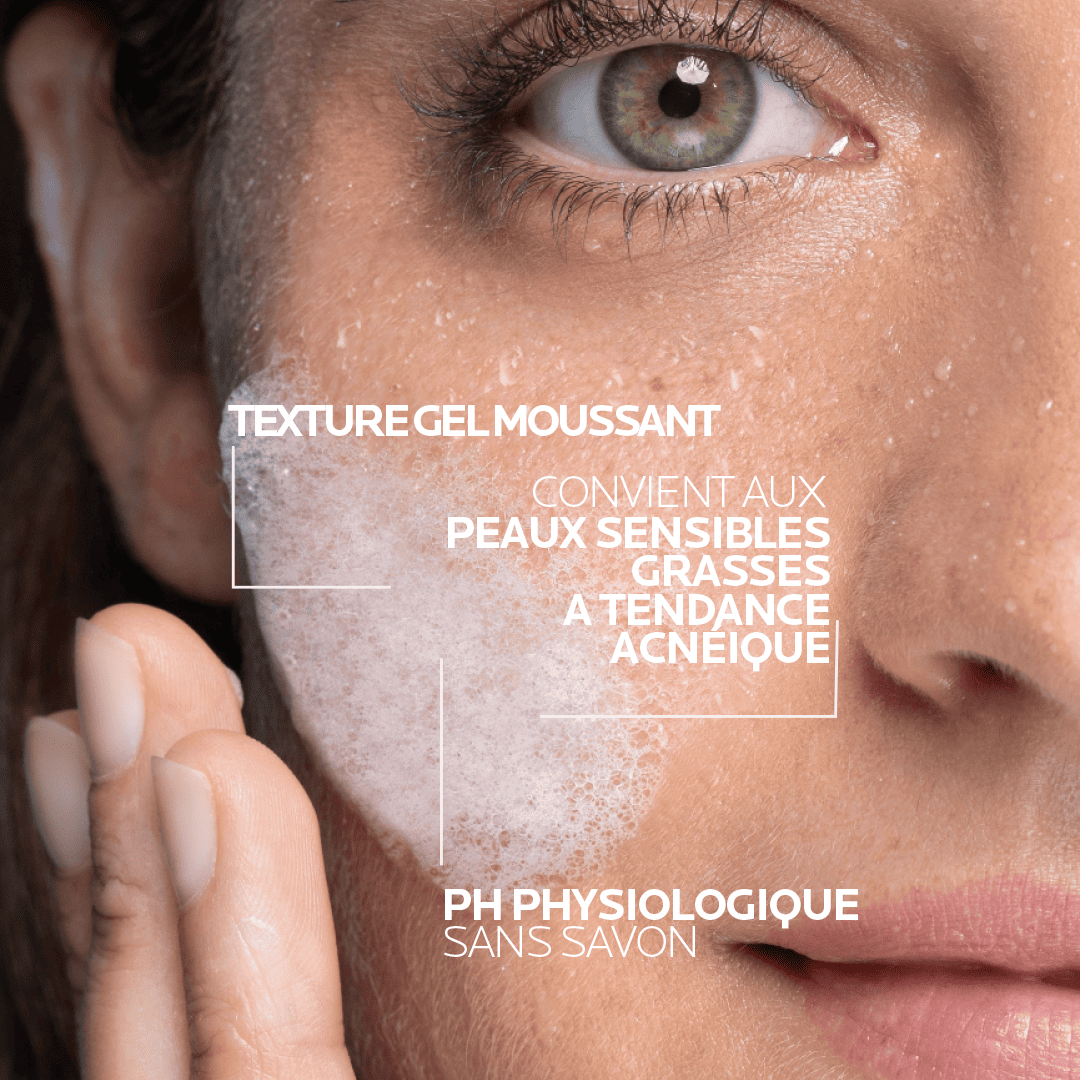 La roche-posay effaclar gel moussant 400 ml
