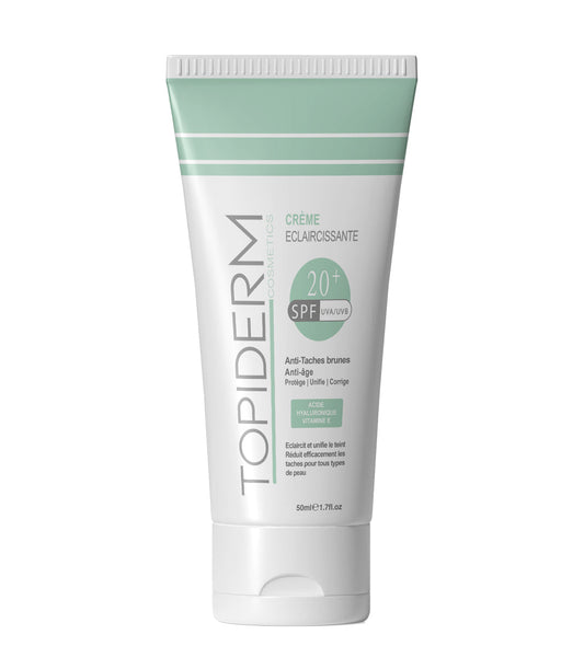 TOPIDERM CREME ECLAIRCISSANTE ANTI TACHES SPF20 50ML