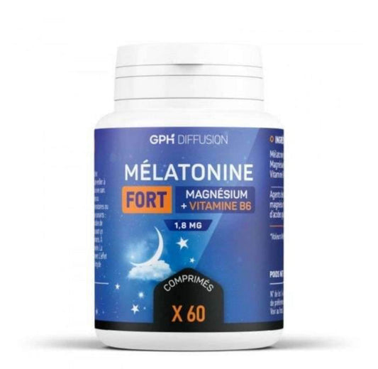 GPH DIFFUSION Mélatonine Fort 1.8 Mg | 60 Comprimés