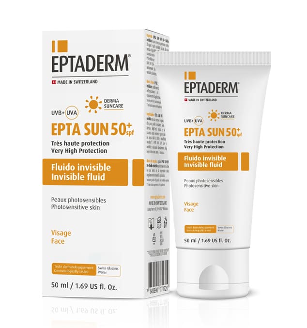 Eptaderm Epta Sun Spf50+ Fluido invisibile 50 ML