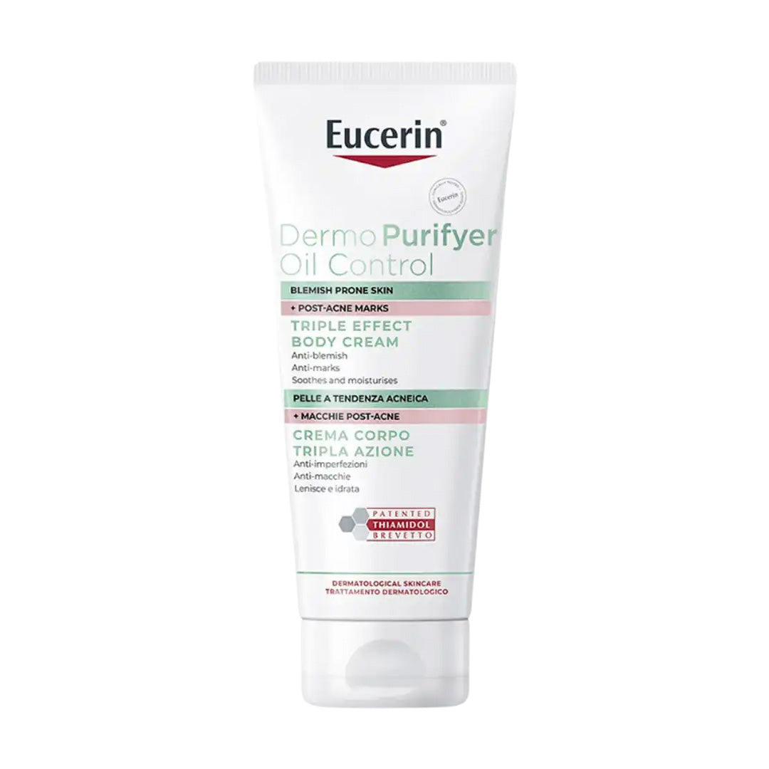 Eucerin dermopurifyer triple effect body cream 200ml = dermopurifyer body cream 200ml Offert