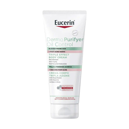Eucerin dermopurifyer triple effect body cream 200ml = dermopurifyer body cream 200ml Offert