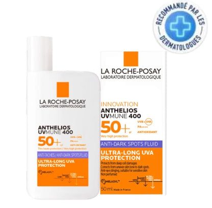 DUO ANTI-TACHES LA ROCHE POSAY MELA B3 SERUM 30 ML + ANTHELIOS FLUIDE ANTI TACHES SPF50 -50 ML