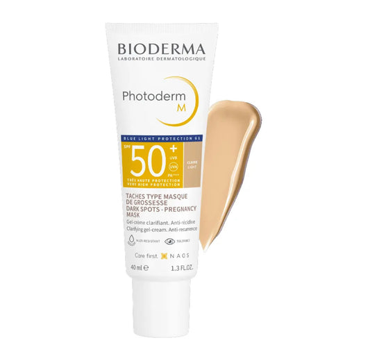 BIODERMA PHOTODERM M CREME SPF 50 TEINTE CLAIRE E.T