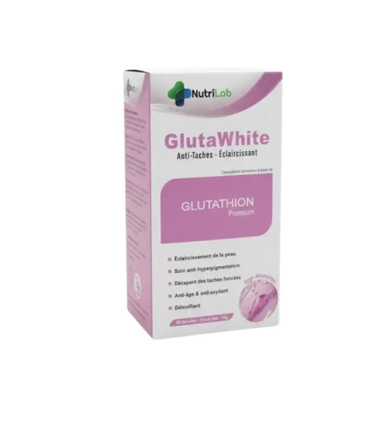 Nutrilab GlutaWhite Anti-Taches 60 Gelules