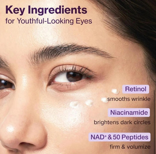 Numbuzin No.9 NAD+ Retinol Volumetox Eye Cream