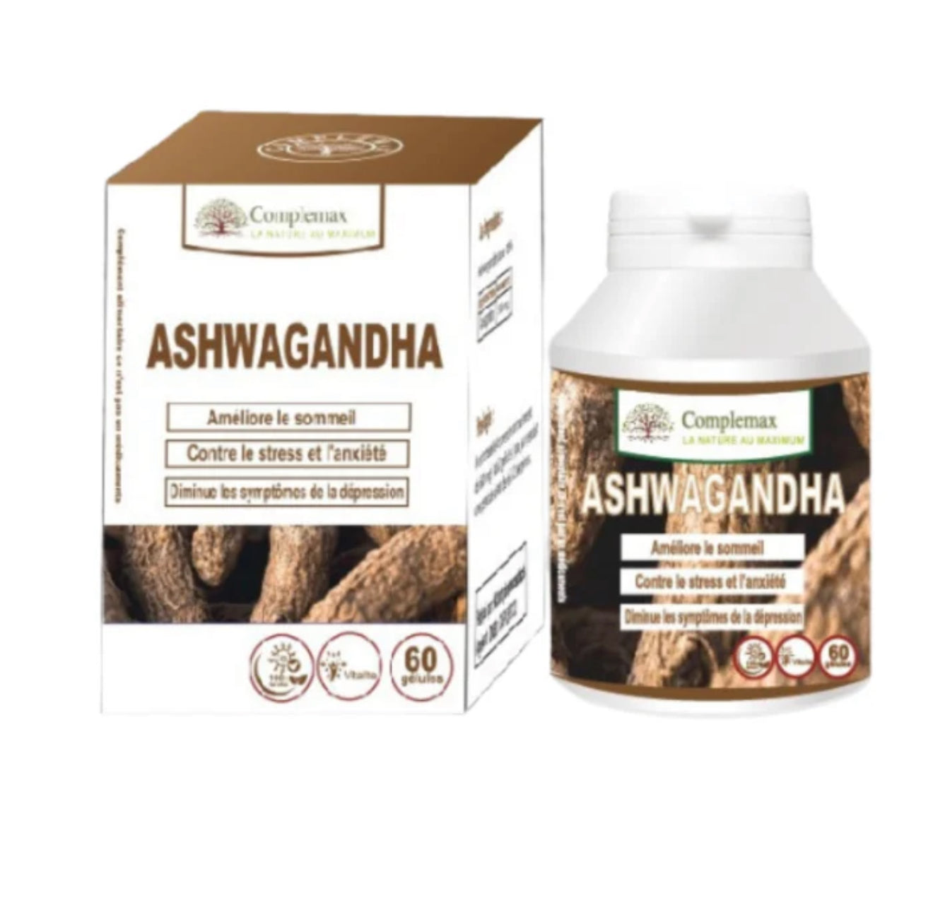 COMPLEMAX ASHWAGANDHA 60 GELULES