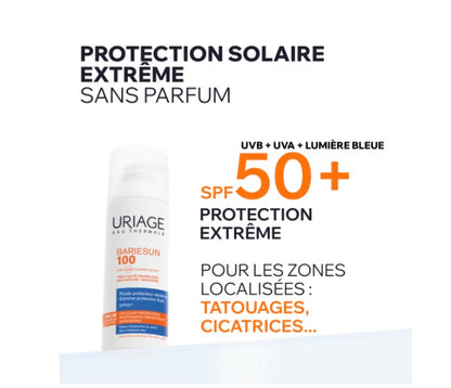 URIAGE BARIESUN 100 FLUIDE PROTECTEUR EXTREME SPF 50+ 50ML