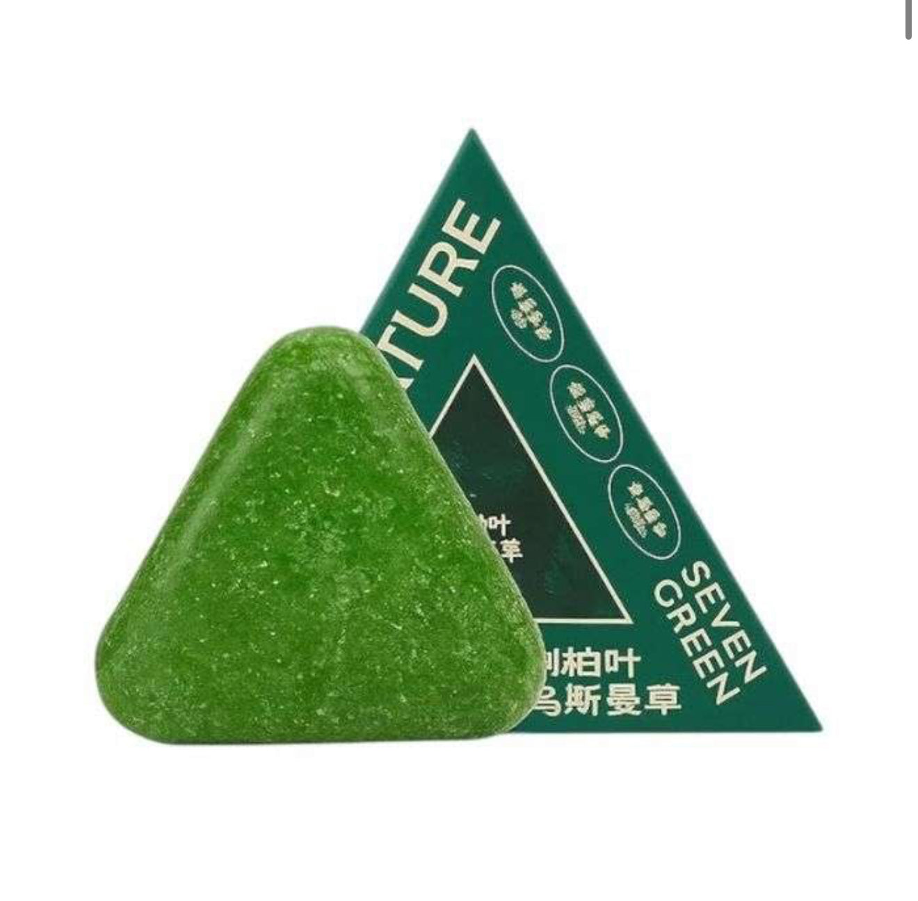 SEVEN GREEN BLACK CHAN BARRE DE SHAMPOOING 120 G
