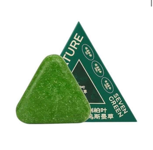 SEVEN GREEN BLACK CHAN BARRE DE SHAMPOOING 120 G