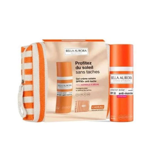 Bella Aurora écran solaire anti-taches SPF50+ Peau Normale et Sèche 50ml = TROUSSE OFFERTE
