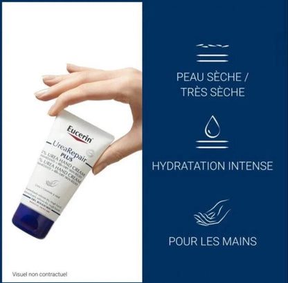 Eucerin crème mains 5% d’ urée 75 ml