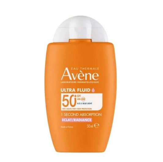 AVÈNE Solaire Ultra Fluid Éclat Radiance SPF50+ – 50 ml