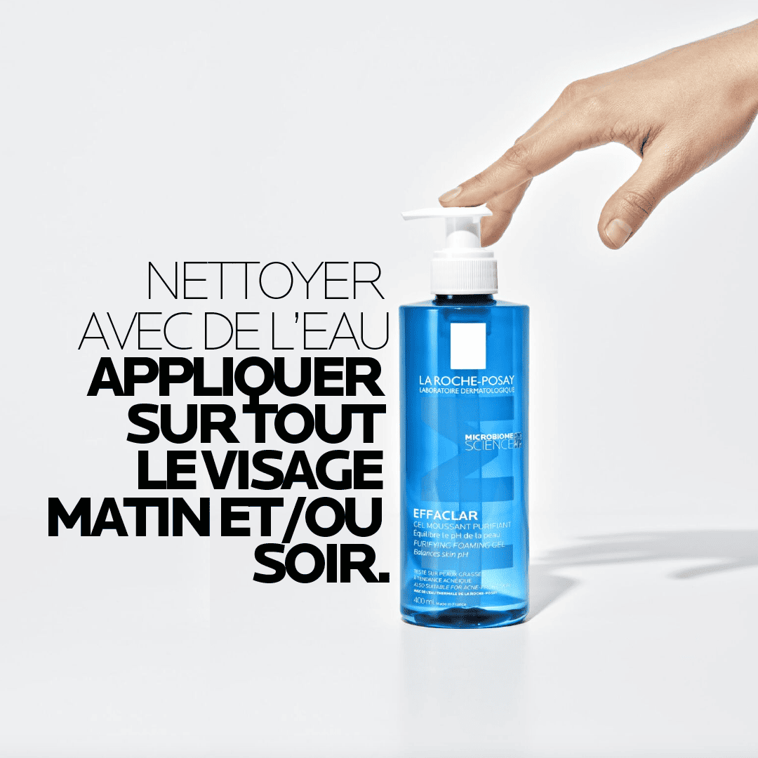La roche-posay effaclar gel moussant 400 ml