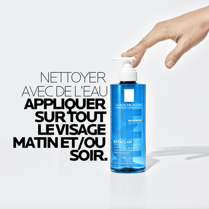 La roche-posay effaclar gel moussant 400 ml