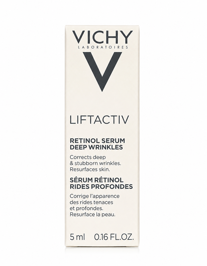 VICHY CAPITAL SOLEIL TOUCHER SEC INVISIBLE SPF50 + 2 MINI LIFTACTIV RETINOL SERUM +TROUSSE OFFERTE