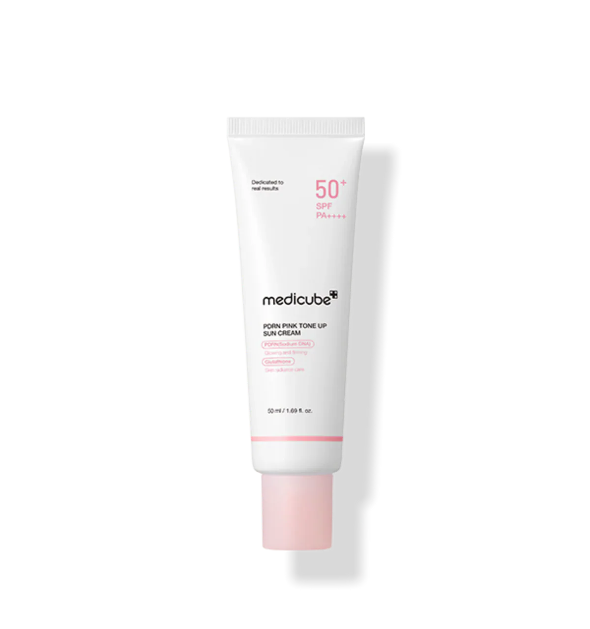 MEDICUBE PDRN Pink Tone Up Sunscreen SPF50+ PA++++ 50ml
