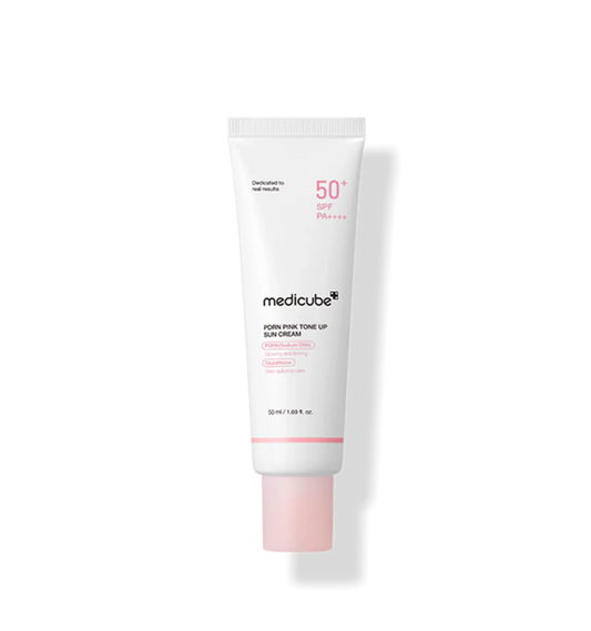 MEDICUBE PDRN Pink Tone Up Sunscreen SPF50+ PA++++ 50ml