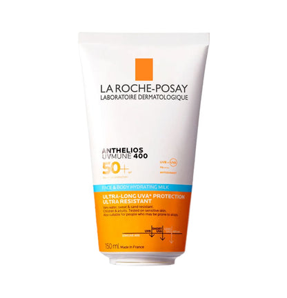 La roche posay anthelios uvmune 400 visage & corp lait hydratant spf50+ 150ML