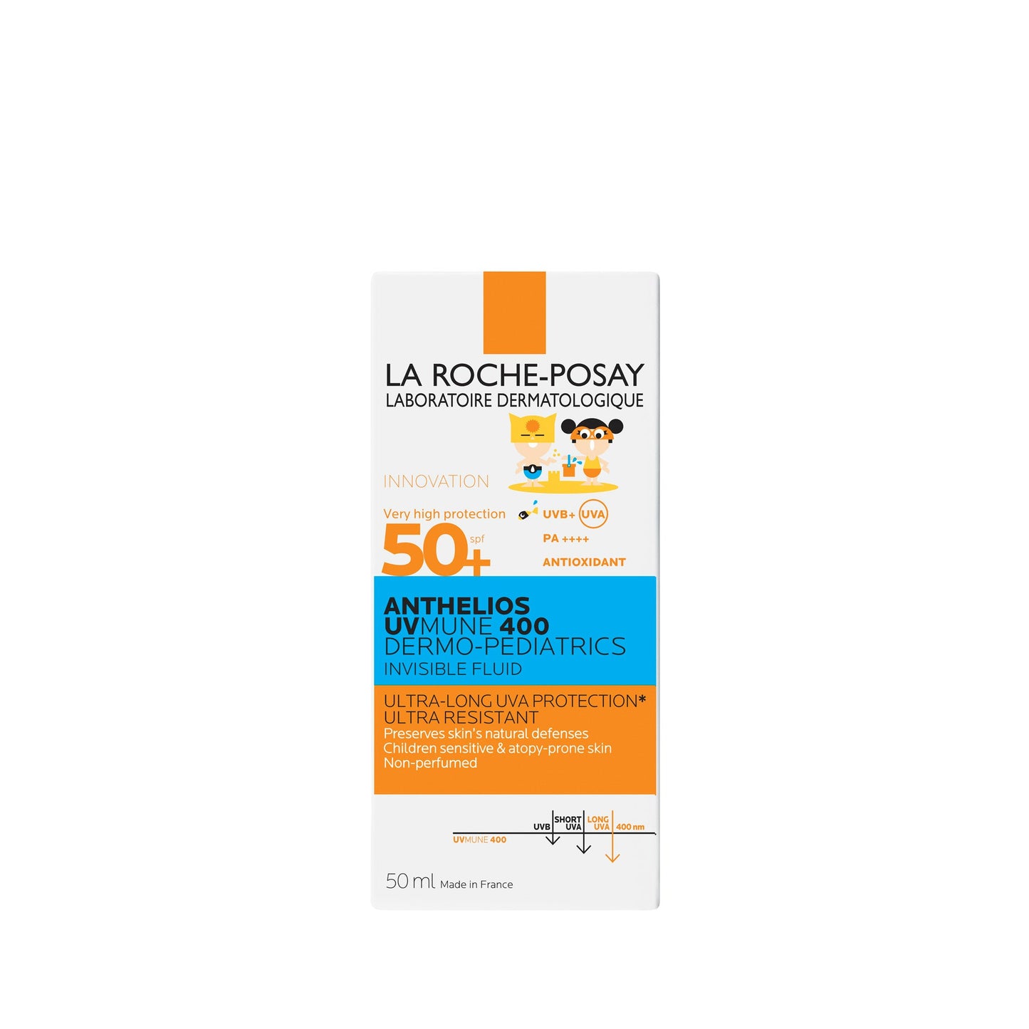 La roche posay anthelios uvmune 400 dermo-pediatrics fluide invisible