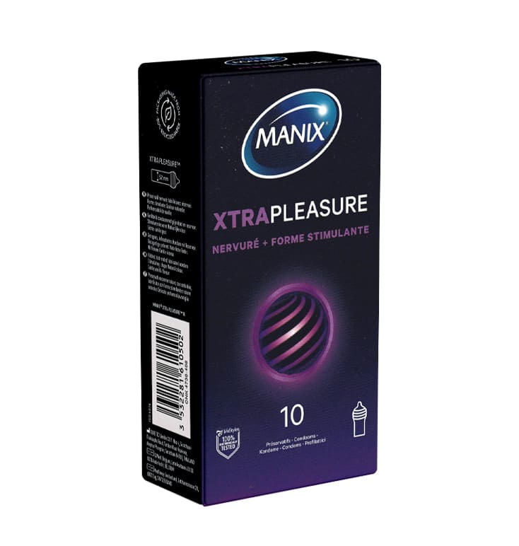 MANIX XTRA PLEASURE 10 PRESERVATIFS