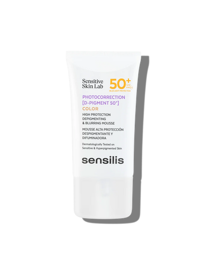 Sensilis Photocorrection [D-Pigment] SPF 50+ – Crème Solaire Anti-Taches & Éclat du Teint