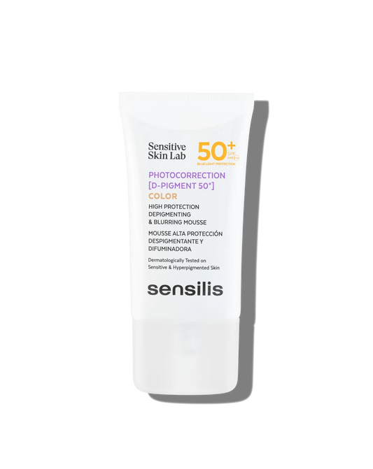 Sensilis Photocorrection [D-Pigment] SPF 50+ – Crème Solaire Anti-Taches & Éclat du Teint