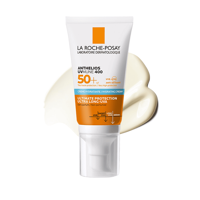 LA ROCHE POSAY OFFRE ANTHELIOS UVMUNE 400 CREME HYDRATANTE SPF 50+ INVISIBLE 50 ML = EAU THERMAL 50ML OFFERTE