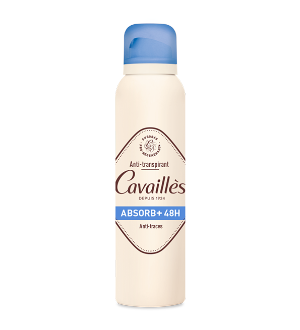 CAVAILLES DÉO ABSORB+ EFFICACITÉ 48H SPRAY 150ML