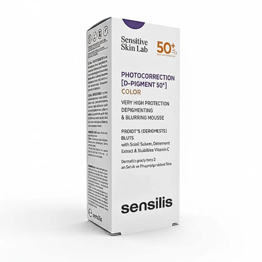 Sensilis Photocorrection [D-Pigment] SPF 50+ – Crème Solaire Anti-Taches & Éclat du Teint