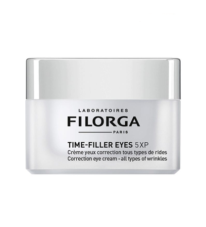 FILORGA COFFRET TIME FILLER YEUX 5 XP 15 ML CREME YEUX =SKIN PREP MOUSSE NETTOYANTE + TROUSSE OFFERTS