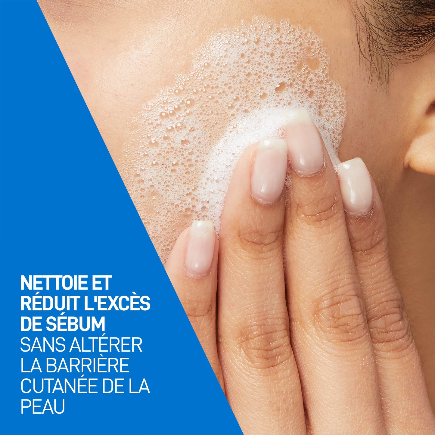 Cerave gel moussant nettoyant peau normale à grasse 473ml