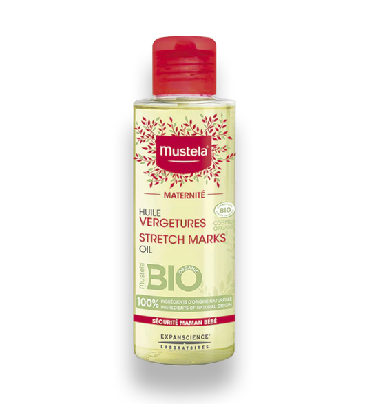 Mustela maternité huile vergetures bio 105ml