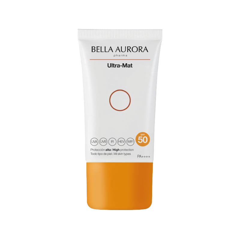 BELLA AURORA ULTRA MAT GEL PHOTOPROTECTEUR ANTI TACHES SPF 50 50 ML