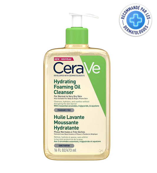 Cerave huile lavante moussante hydratante 473ml