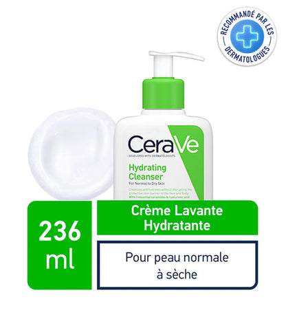 Cerave crème lavante hydratante – 236 ml
