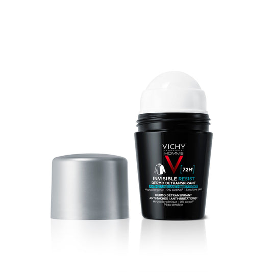 Vichy déo dermo-détranspirant invisible resist 72h anti-taches anti-irritations
