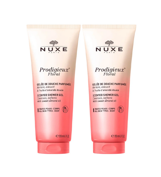NUXE Prodigieux® Floral Gelée de Douche Délicate 200ml + Floral Gelée de Douche Délicate 200ml OFFERTE