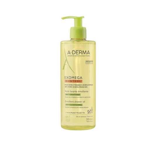 A-Derma Exomega Huile lavante émolliente anti-grattage 500 ml