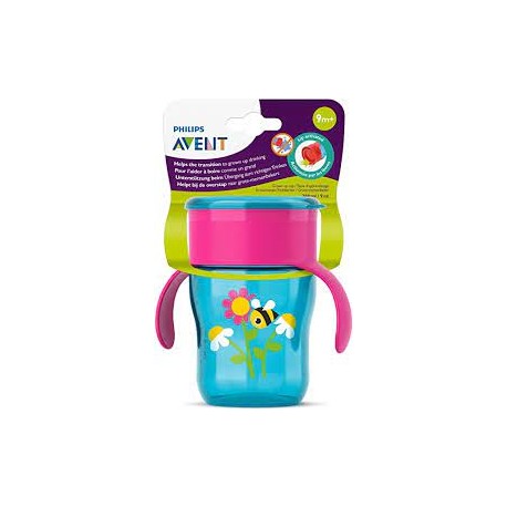 AVENT TASSE D'APPRENTISSAGE BLEU & ROSE - SCF782/20