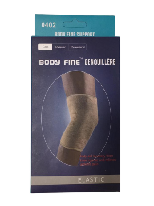 body fine Elastic genouillere L