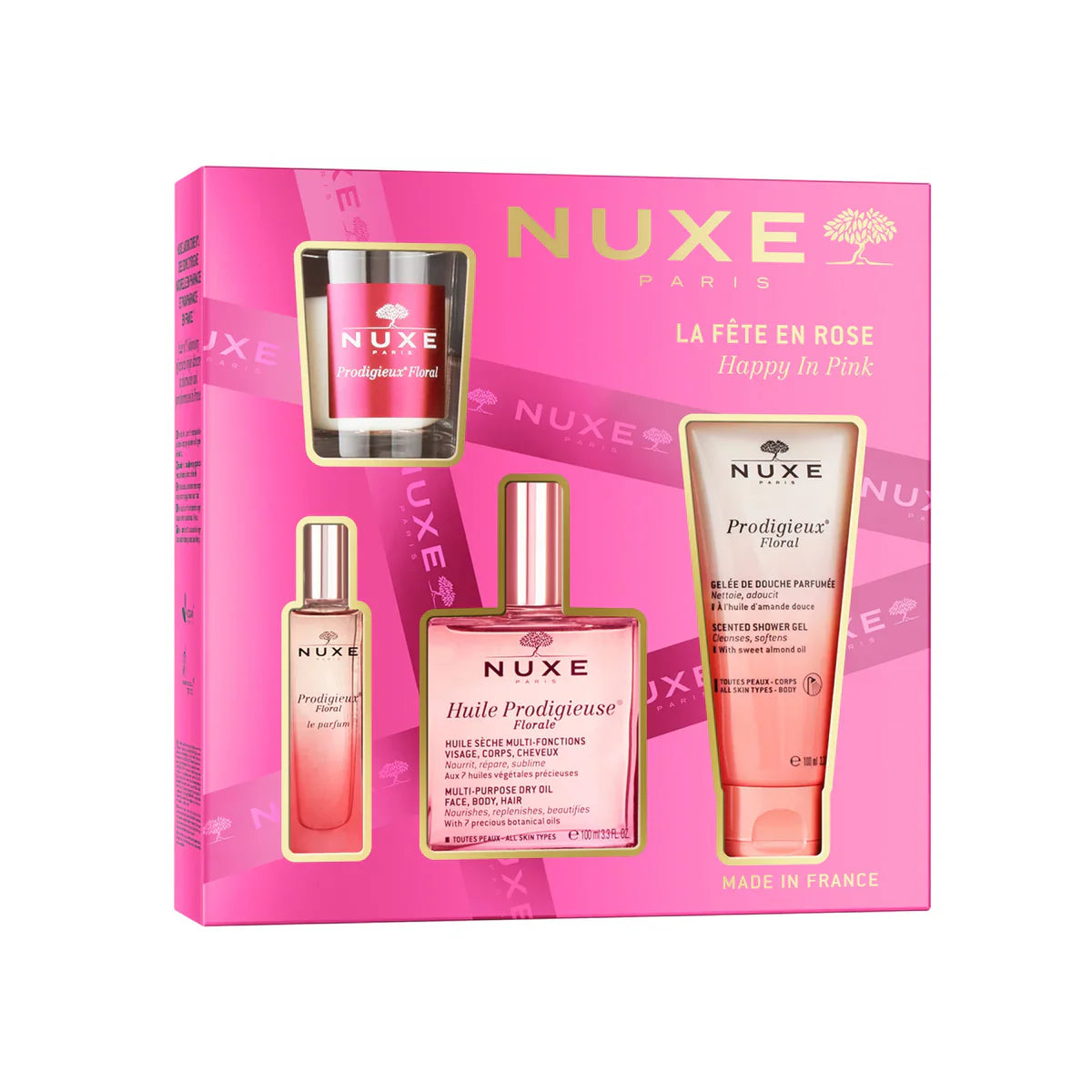 NUXE COFFRET HAPPY IN PINK LA FETE EN ROSE