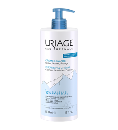 Uriage Coffret Crème Lavante 500ml + Lait Velouté Corps 200ml Offert