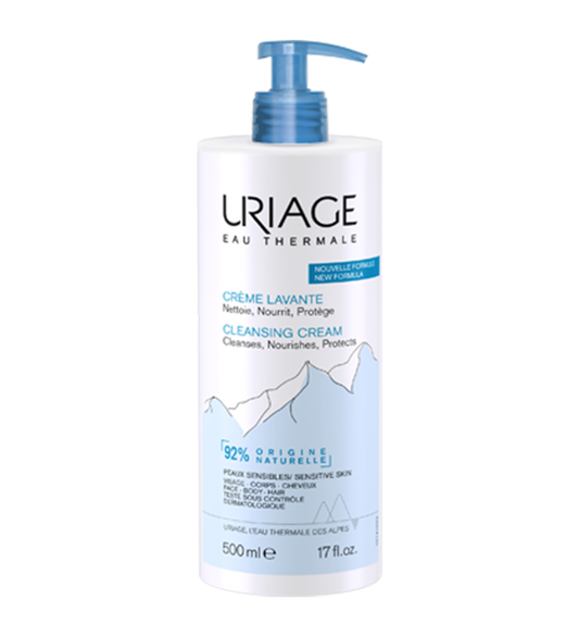 Uriage Coffret Crème Lavante 500ml + Lait Velouté Corps 200ml Offert