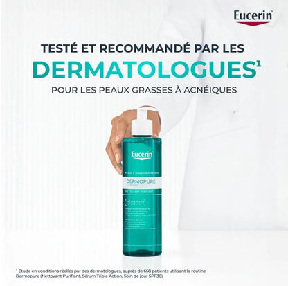 EUCERIN DERMOPURE GEL NETTOYANT 200ML