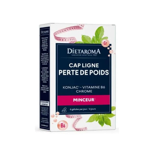 DIETAROMA CAPLIGNE KONJAC & CHROME PERTE DE POIDS B40 COMPRIMÉS